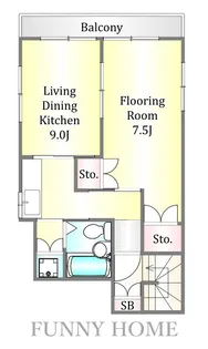 グリーンハウス【2階】の間取り