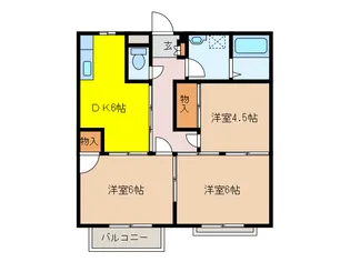 クレストVII【1階】の間取り