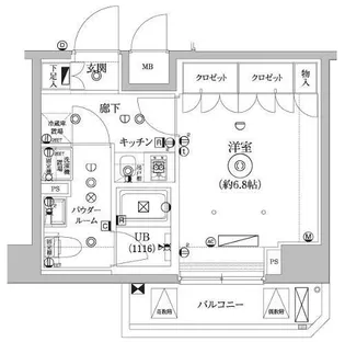 セジョリ墨田EASTIII【5階】の間取り