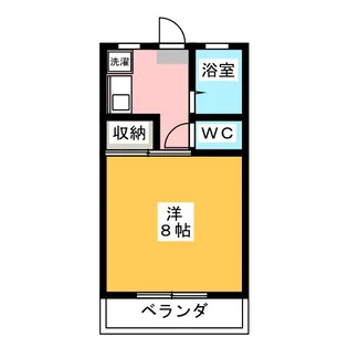 コーポ江湖II【2階】の間取り