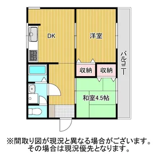 Esplanade中田本町【2階】の間取り