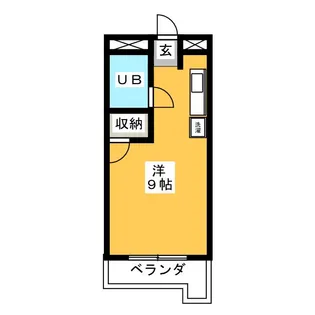 ドエルMH【2階】の間取り