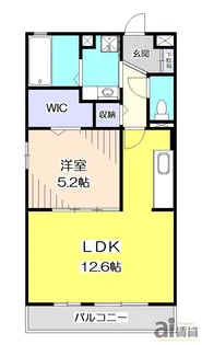 ピーノドルフ【3階】の間取り
