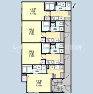ベイルーム相模原Lino【3階】の間取り