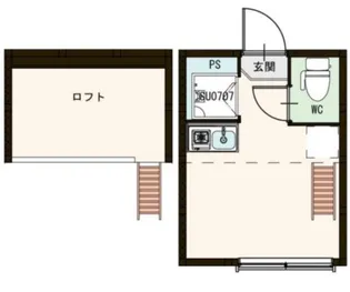 メゾン品川【2階】の間取り