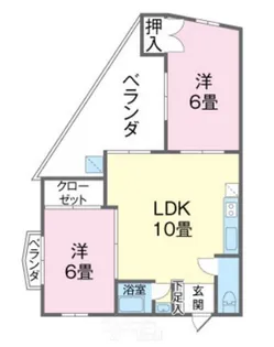 プティドルチェ【2階】の間取り