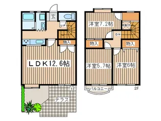 湘南槇町ヴィラの間取り
