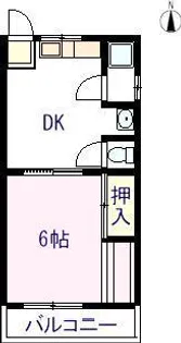 アルタエクセレンテC【2階】の間取り