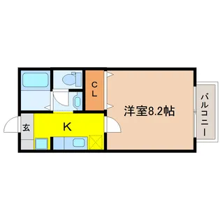 セフィラセブン【1階】の間取り