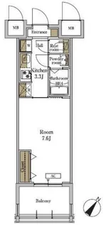 RJRプレシア武雄温泉【6階】の間取り