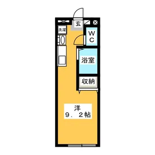シャ・ノワール【2階】の間取り