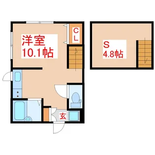 アクアリッチ【1階】の間取り