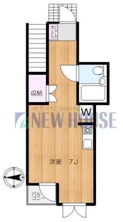 グリーンハウス赤城下【1階】の間取り