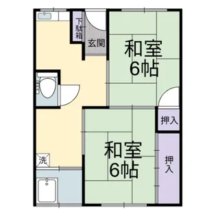 長岡ビル【6階】の間取り