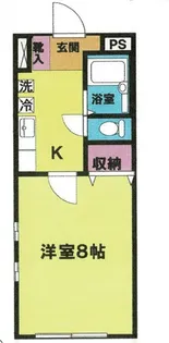 オラソス【3階】の間取り