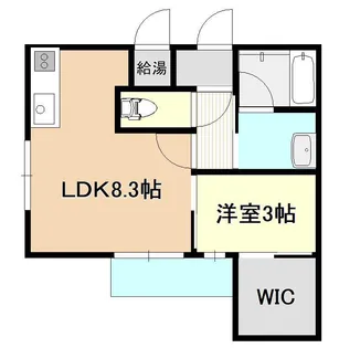 GRUE.TORTUE(グルートーチュ)【1階】の間取り