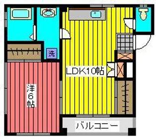 サンコーハイム【1階】の間取り