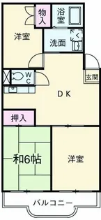 グランシャリオ【4階】の間取り