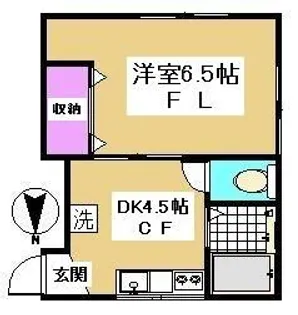 エクセル清水【2階】の間取り