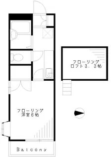 メゾンローズ【1階】の間取り