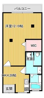 グリーンハウスB【2階】の間取り