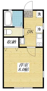 DOME TAMA I棟【2階】の間取り