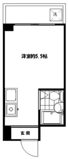 エヌティビル【3階】の間取り