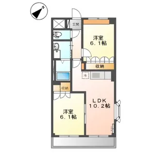 シファー【2階】の間取り