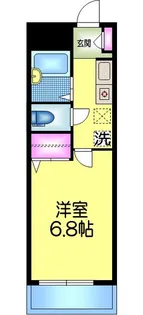 メゾン田崎【1階】の間取り