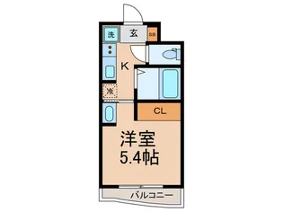 リフィオ二子玉川【3階】の間取り