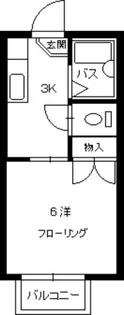 サマックス絵夢【1階】の間取り