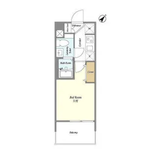 La Douceur四ツ木West【12階】の間取り