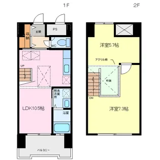 Renace Harmonyの間取り