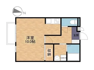 セジュールSY【2階】の間取り