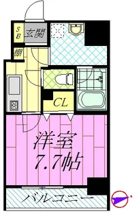 アトレ西葛西【8階】の間取り
