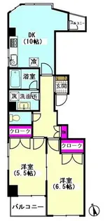 ファインフューチャー樹心【5階】の間取り