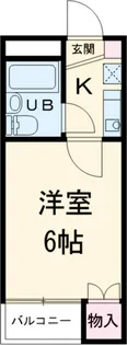 レオパレスRX豊田梅坪【3階】の間取り