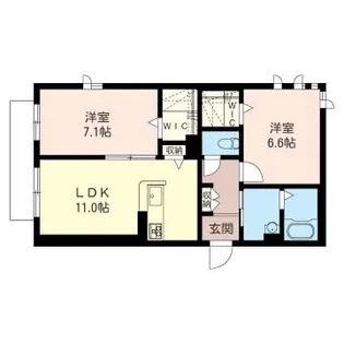 クオリスタ【1階】の間取り