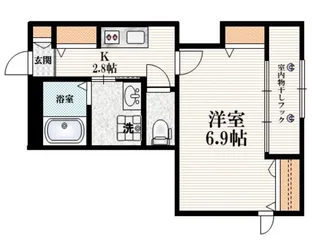 crescere【1階】の間取り