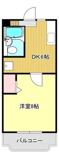 サンテラス南浅田【1階】の間取り