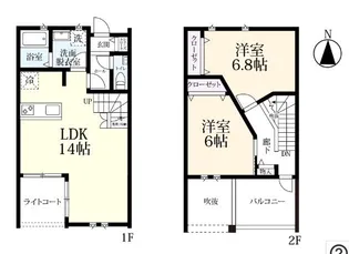 プレミアムアイランド城原IIの間取り