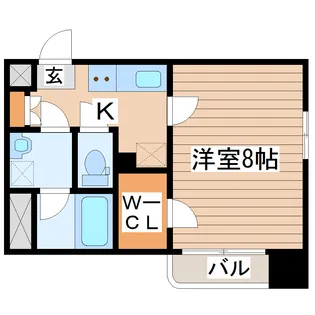 リバブルハイツIII【1階】の間取り