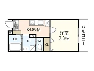 PLEIN SOLEIL C【1階】の間取り
