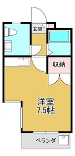 アイビス【1階】の間取り