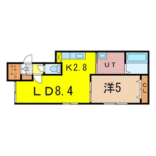 LANA C棟【2階】の間取り