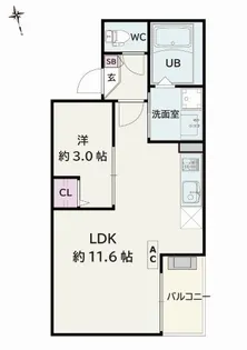 Jack matobakitaI【2階】の間取り