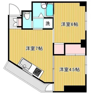 カノープス・α【1階】の間取り
