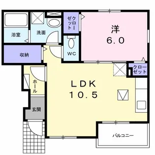 K・T angeIII【1階】の間取り