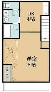 カーサフォレスタ【2階】の間取り