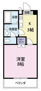 フィールド1昭和町【1階】の間取り